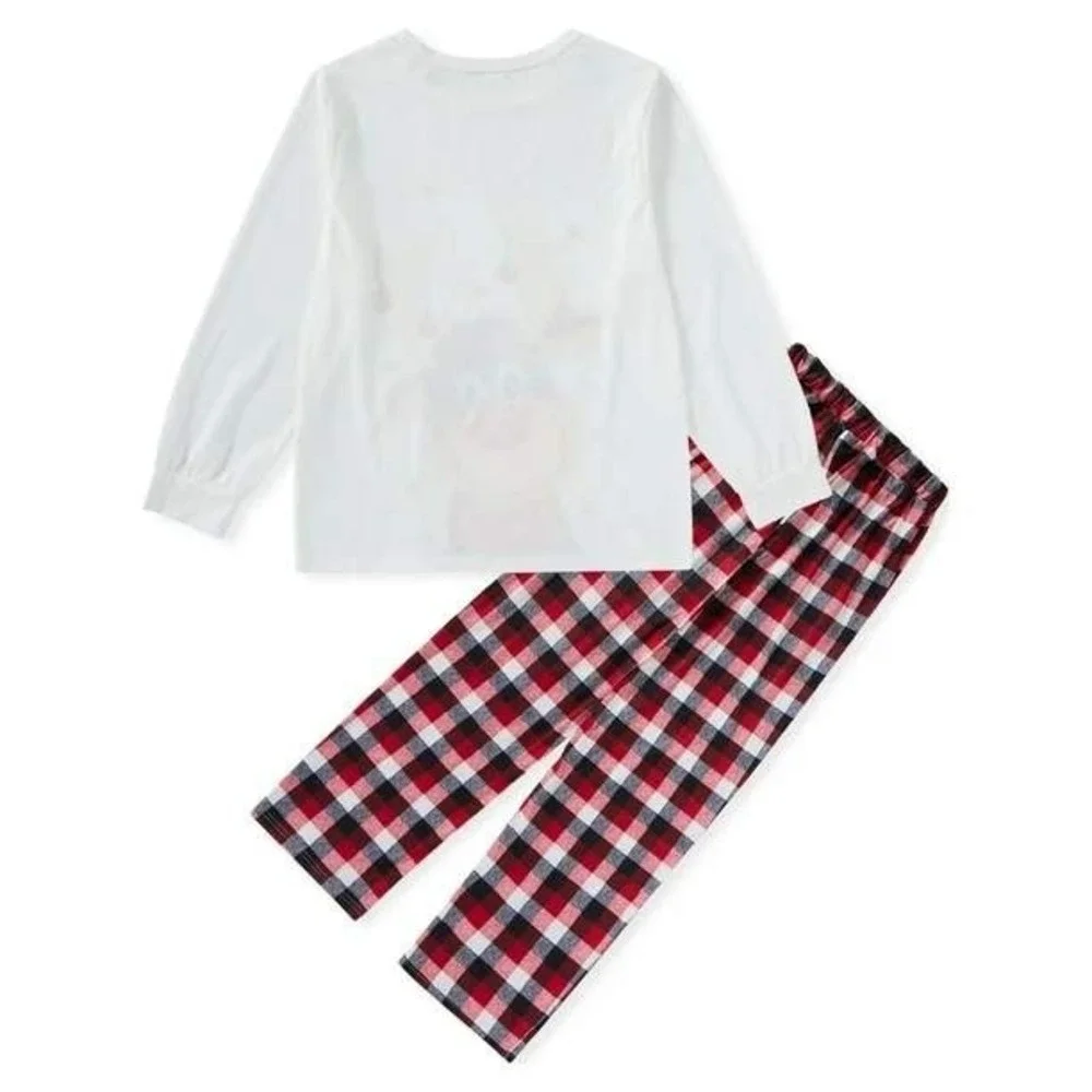 LIONVI Men's XL Christmas Pajama Set Cotton Xmas Deer Holiday‎ Pajama Dad